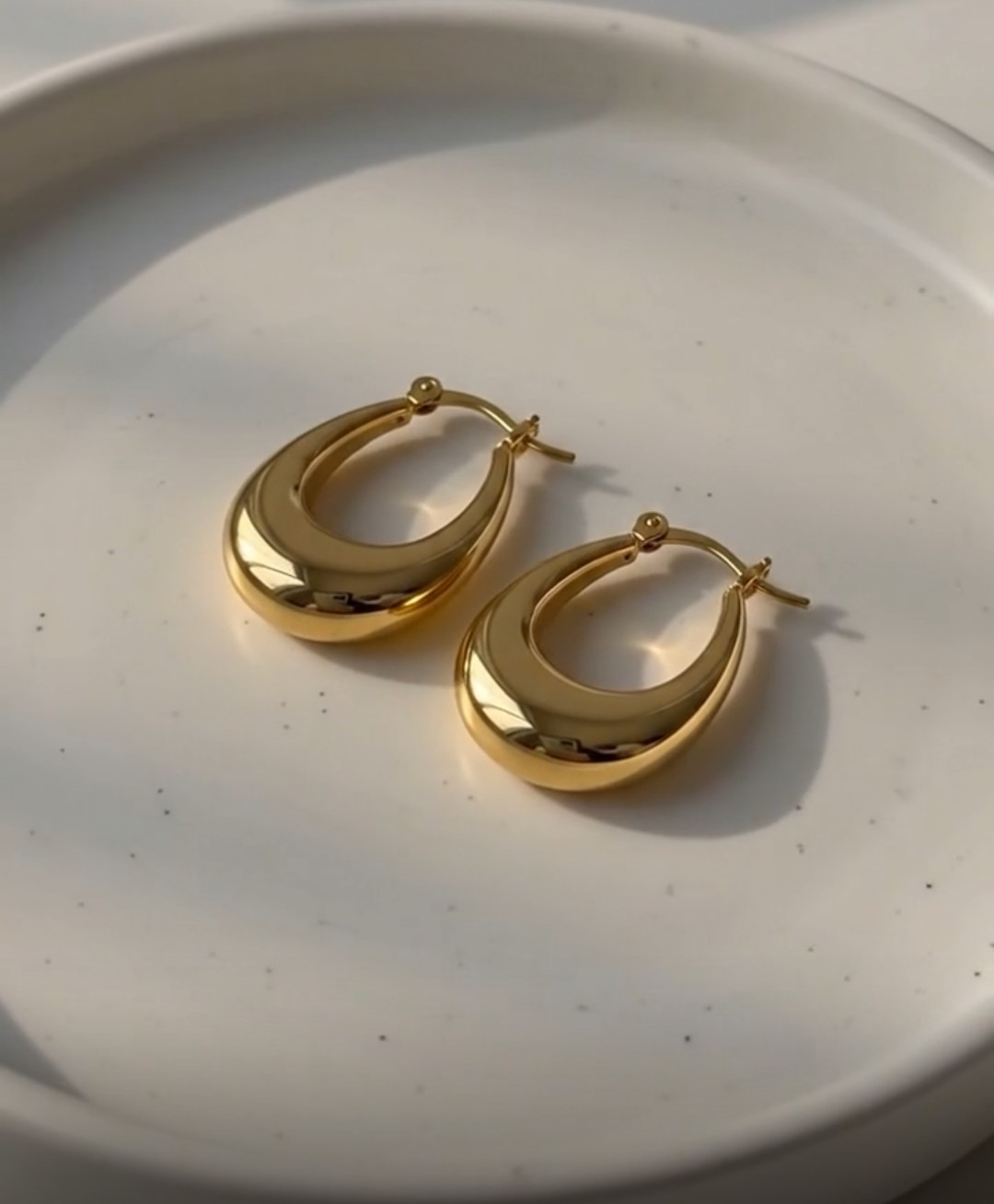 Ziya Simulated Emerald Drop Jhumkas